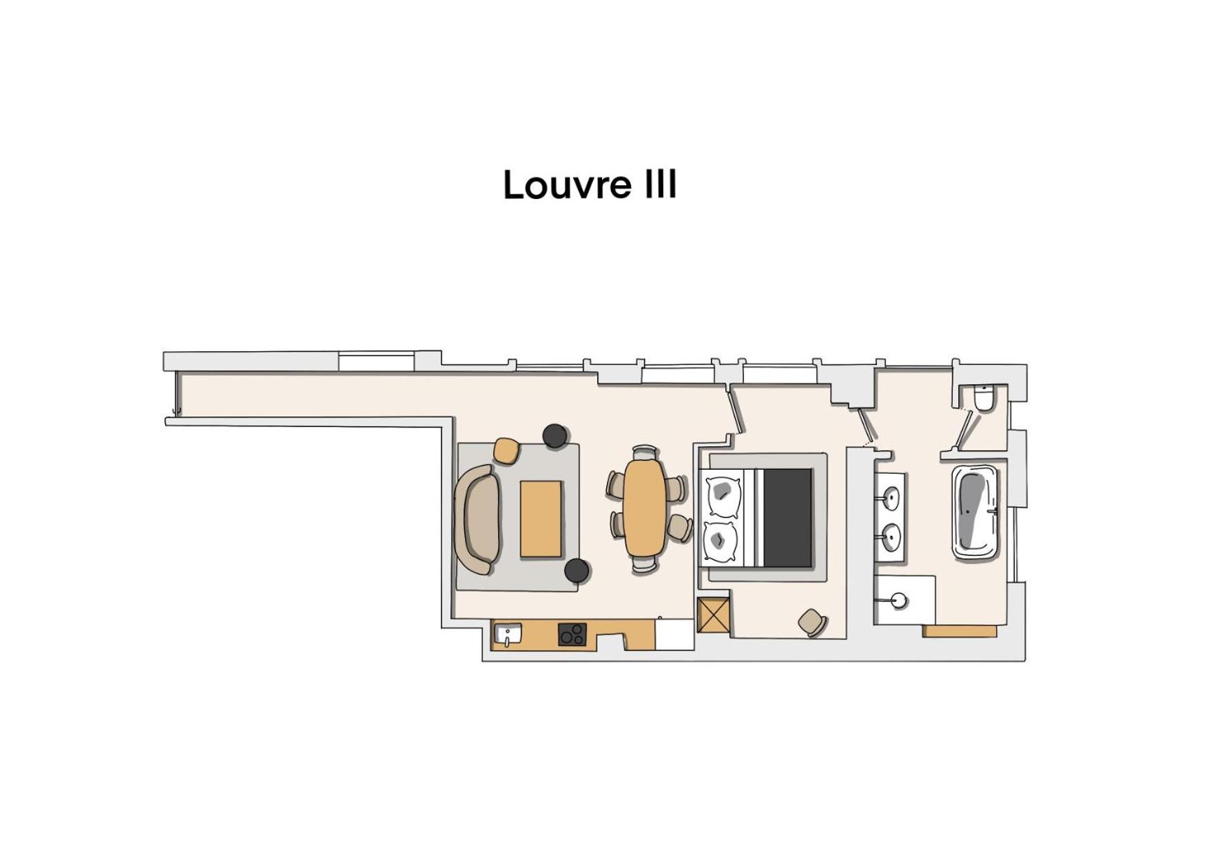Oniri - Serviced In Louvre - Rue De Rivoli *